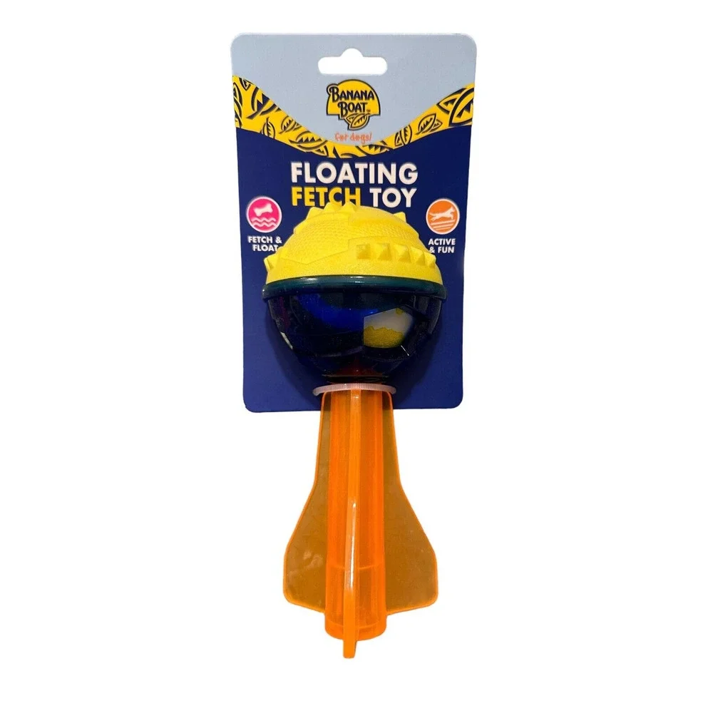 Banana Boat for DOGS Floating Fetch Toy Active Fun High Quality Rocket